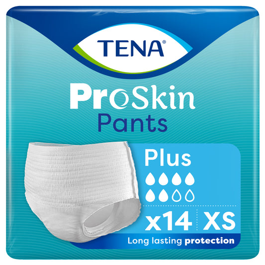 TENA ProSkin Pants Plus Extra Small (XS) - 14 Pack